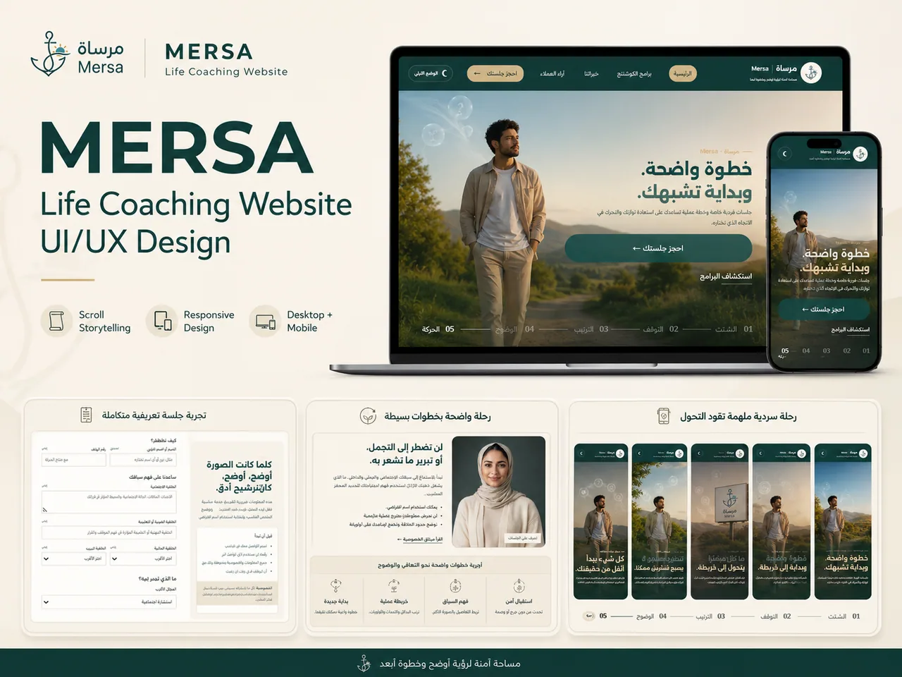 Mersa Life Coaching website